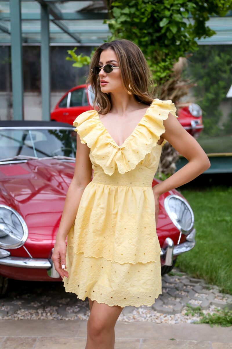 Дамска рокля "Yellow Belle"