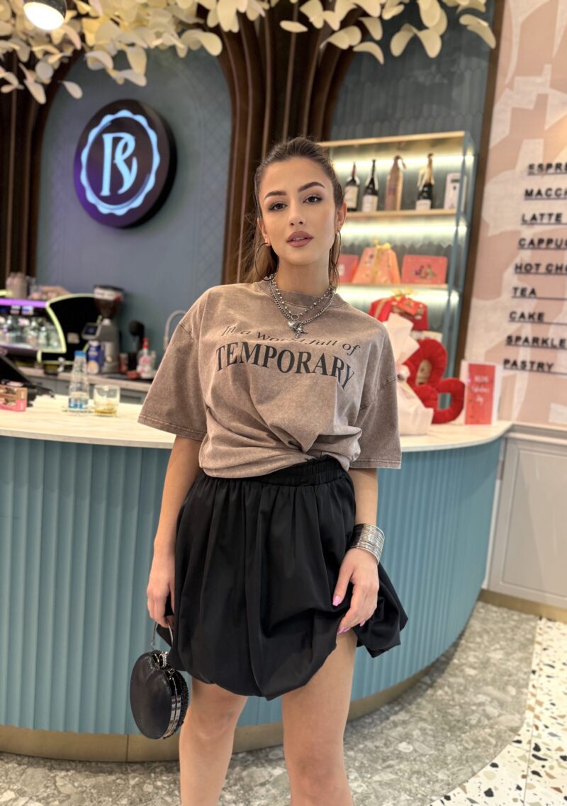 Тениска "You're my FOREVER" бежова