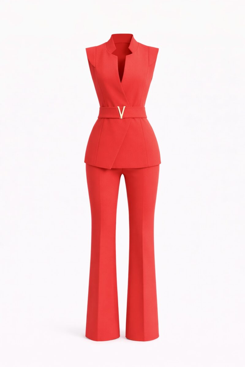Дамски костюм “Coral red”