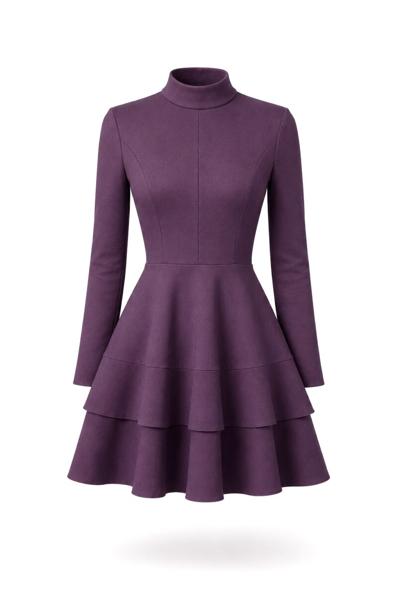 Дамска рокля ELENA in VIOLET